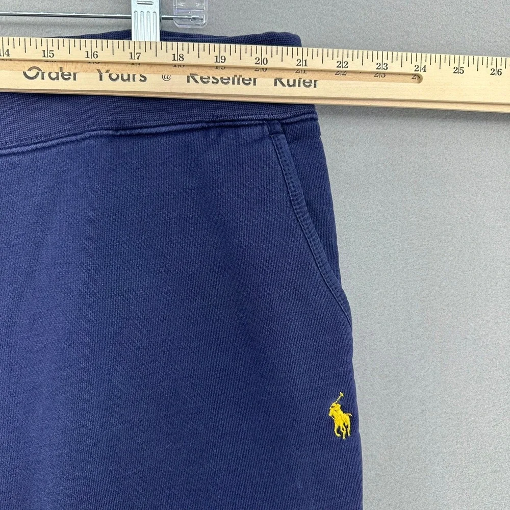 VTG Polo Ralph Lauren SET (2) Navy Blue Sweatpants Joggers 42x29 Workout‎ Preppy
